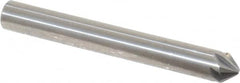 Hertel - 3/16" Head Diam, 3/16" Shank Diam, 6 Flute 82° Solid Carbide Countersink - Industrial Tool & Supply