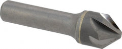 Hertel - 3/4" Head Diam, 1/2" Shank Diam, 6 Flute 82° Solid Carbide Countersink - Industrial Tool & Supply