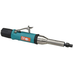 Dynabrade - 1/4" Collet, Straight Handle, Air Straight Die Grinder - 20,000 RPM, Rear Exhaust, 31 CFM, 0.5 hp, 90 psi, 1/4 NPT Inlet - Industrial Tool & Supply