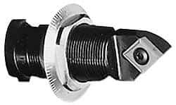 Circle Cutting Tool - Series Cartridges for Angular/Straight Mount Bars, Right Hand Cut, 0.62" Min Bore Diam, Boring Cartridge - Insert Style CCTDD 4B 007 - Industrial Tool & Supply