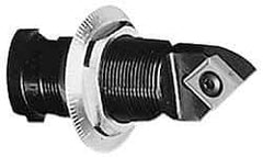 Circle Cutting Tool - Series Cartridges for Angular/Straight Mount Bars, Right Hand Cut, 3.87" Min Bore Diam, Boring Cartridge - Insert Style CCMT 43 - Industrial Tool & Supply