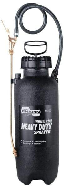 Chapin - 3 Gal Garden Hand Sprayer - Reinforced Hose, Polyethylene Tank, For Industrial Applications - Industrial Tool & Supply
