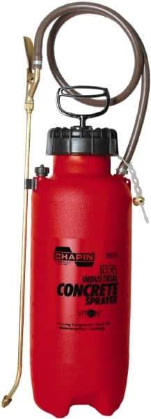 Chapin - 3 Gal Chemical Safe Garden Hand Sprayer - Polyethylene Tank, Wide Mouth, Reinforced Hose, For Concrete Applications - Industrial Tool & Supply