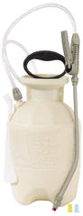 Chapin - 1 Gal Chemical Safe Garden Hand Sprayer - Use with Cleaners, Polyethylene Tank, Funnel Mouth, Reinforced Hose, For Deck & Yard Applications - Industrial Tool & Supply