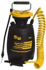 Chapin - 1 Gal Garden Hand Sprayer - Polyethylene Tank, Coiled Hose - Industrial Tool & Supply