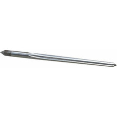 Interstate - #0 Pin, 0.1638" Diam, 0.1287" Small End, 11/64" Diam Straight Shank, 1-11/16" Flute, Taper Pin Reamer - Industrial Tool & Supply
