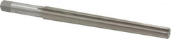 Interstate - #10 Pin, 0.7216" Diam, 0.5799" Small End, 5/8" Diam Straight Shank, 6-13/16" Flute, Taper Pin Reamer - Industrial Tool & Supply