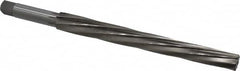 Interstate - #11 Pin, 0.878" Diam, 0.706" Small End, 3/4" Diam Straight Shank, 8-1/4" Flute, Taper Pin Reamer - Industrial Tool & Supply