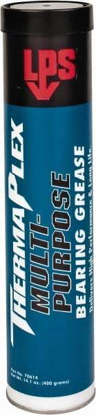 LPS - 14.1 oz Cartridge Lithium Extreme Pressure Grease - Blue, Extreme Pressure, 350°F Max Temp, NLGIG 2, - Industrial Tool & Supply