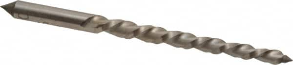 Interstate - #1 Pin, 0.1798" Diam, 0.1447" Small End, 3/16" Diam Straight Shank, 1-11/16" Flute, Taper Pin Reamer - Industrial Tool & Supply