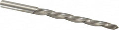 Interstate - #4 Pin, 0.2604" Diam, 0.2071" Small End, 17/64" Diam Straight Shank, 2-9/16" Flute, Taper Pin Reamer - Industrial Tool & Supply