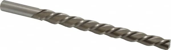 Interstate - #10 Pin, 0.7216" Diam, 0.5799" Small End, 5/8" Diam Straight Shank, 6-13/16" Flute, Taper Pin Reamer - Industrial Tool & Supply