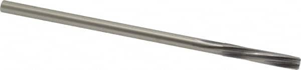 Chucking Reamer: 17/64″ Dia, 6″ OAL, 1-1/2″ Flute Length, Straight Shank, High Speed Steel 6 Flute, RH