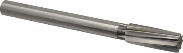 Made in USA - 1-1/16" High Speed Steel 8 Flute Chucking Reamer - Industrial Tool & Supply