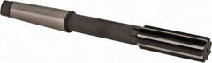 Made in USA - 15/16" High Speed Steel 8 Flute Chucking Reamer - Straight Flute, 3MT Morse Taper Shank, 2-5/8" Flute Length, 10" OAL - Industrial Tool & Supply