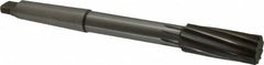 Made in USA - 1-1/8" High Speed Steel 10 Flute Chucking Reamer - Industrial Tool & Supply