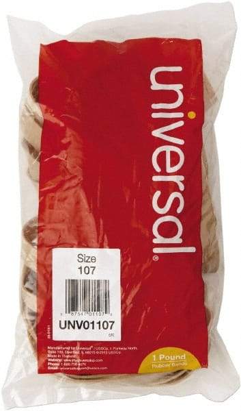 UNIVERSAL - 7 Inch Circumference, 5/8 Inch Wide, Heavy Duty Rubber Band Strapping - 10 Pieces - Industrial Tool & Supply