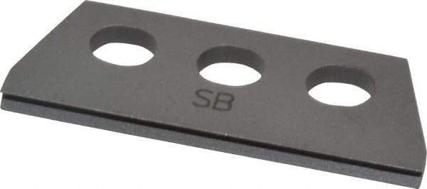 Kennametal - Neutral Cut, 3/16" Insert Width, Cutoff & Grooving Support Blade for Indexables - 1.12" Max Depth of Cut, 3/16" Blade Width - Industrial Tool & Supply