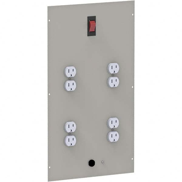 LISTA - Workbench & Workstation Accessories Type: Electrical Panel For Use With: LISTA Workbench - Industrial Tool & Supply