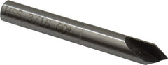 Interstate - 3/16" Head Diam, 3/16" Shank Diam, 1 Flute 60° High Speed Steel Countersink - Industrial Tool & Supply