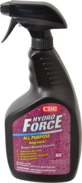 CRC - 32 oz Spray Bottle Cleaner/Degreaser - Liquid, Biodegradable, Concentrated, Unscented - Industrial Tool & Supply