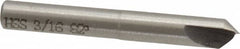 Interstate - 3/16" Head Diam, 3/16" Shank Diam, 1 Flute 82° High Speed Steel Countersink - Industrial Tool & Supply