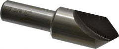 Interstate - 3/4" Head Diam, 1/2" Shank Diam, 1 Flute 82° High Speed Steel Countersink - Industrial Tool & Supply