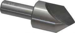 Interstate - 1" Head Diam, 1/2" Shank Diam, 1 Flute 82° High Speed Steel Countersink - Industrial Tool & Supply