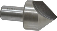 Interstate - 1-1/2" Head Diam, 3/4" Shank Diam, 1 Flute 82° High Speed Steel Countersink - Industrial Tool & Supply