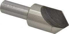 Interstate - 7/8" Head Diam, 1/2" Shank Diam, 1 Flute 90° High Speed Steel Countersink - Industrial Tool & Supply