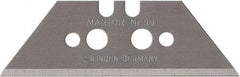 Martor USA - Carbon Steel Utility Knife Blade - 2.3622" Blade Length, 0.025" Blade Thickness - Industrial Tool & Supply