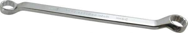 Proto - 21mm x 24mm 12 Point Offset Box Wrench - Double End, 13-13/32" OAL, Steel, Polished Finish, 7.5° Offset - Industrial Tool & Supply