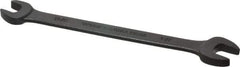 Proto - 5/16" x 3/8" Standard Open End Wrench - 5-1/4" OAL, Double End, Black Finish, 15° Head Angle - Industrial Tool & Supply