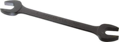 Proto - 15/16" x 1" Standard Open End Wrench - 11-31/64" OAL, Double End, Black Finish, 15° Head Angle - Industrial Tool & Supply