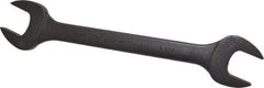 Proto - 1-1/2" x 1-5/8" Standard Open End Wrench - 17-1/16" OAL, Double End, Black Finish, 15° Head Angle - Industrial Tool & Supply
