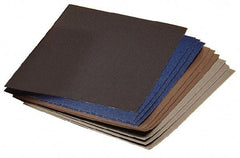 3M - 220 Grit, Aluminum Oxide Sanding Sheet - 11" Long x 9" Wide, Very Fine Grade, A Weighted Paper Backing - Industrial Tool & Supply