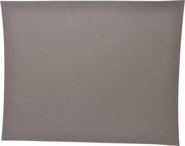 3M - 500 Grit, Aluminum Oxide Sanding Sheet - 11" Long x 9" Wide, Super Fine Grade, J Weighted Cloth Backing - Industrial Tool & Supply