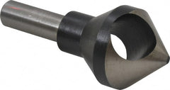 Interstate - 5/8" Shank Diam, 0 Flute 82° High Speed Steel Countersink - Industrial Tool & Supply