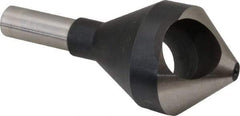 Interstate - 5/8" Shank Diam, 0 Flute 82° High Speed Steel Countersink - Bright Finish, Single End, Straight Shank, Right Hand Cut - Industrial Tool & Supply