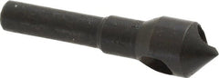 Interstate - 1/4" Shank Diam, 0 Flute 90° High Speed Steel Countersink - Industrial Tool & Supply