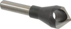 Interstate - 1/4" Shank Diam, 0 Flute 90° High Speed Steel Countersink - Industrial Tool & Supply