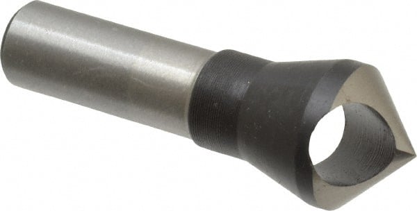 Interstate - 1/2" Shank Diam, 0 Flute 90° High Speed Steel Countersink - Industrial Tool & Supply