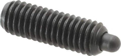 Gibraltar - 3/8-16, 1-1/8" Thread Length, 3/16" Plunger Projection, Steel Threaded Spring Plunger - 0.186" Max Plunger Diam, 1-1/8" Plunger Length, 5.5 Lb Init End Force, 14.5 Lb Final End Force, 3/16" Hex - Industrial Tool & Supply