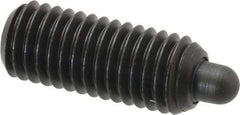 Gibraltar - 1/2-13, 1-1/4" Thread Length, 1/4" Plunger Projection, Steel Threaded Spring Plunger - 1/4" Max Plunger Diam, 1-1/4" Plunger Length, 6.6 Lb Init End Force, 17.4 Lb Final End Force, 1/4" Hex - Industrial Tool & Supply