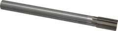 Interstate - 1" Diam, 0.873 to 0.875" Max Diam Straight Shank, 1-5/8" Flute Length, Machine Expansion Reamer - Straight Flute, 10-1/2" OAL, Right Hand Cut, 8 Flutes, High Speed Steel, Bright Finish - Industrial Tool & Supply