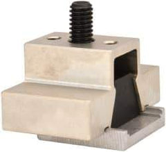 Mitee-Bite - 2,000 Lb Holding Force Single T-Slot Machinable Wedge Clamp - 2" Wide x 0.82" Deep x 1" High Base, 10.4 Lb/Ft Torque, 5/16-18 Screw Thread - Industrial Tool & Supply