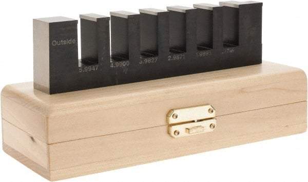 GF Gage - Vernier Caliper Checker - 1 Piece, For Use with Greenfield Vernier Calipers - Industrial Tool & Supply