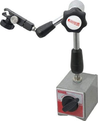 SPI - Rectangular Base, Indicator Transfer Stand - 9-1/8" High, 2-1/4" Base Length x 2" Base Width x 2-1/8" Base Height - Industrial Tool & Supply