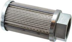 Parker - 30 Mesh, 190 LPM, 50 GPM, 3.53" Diam, Male/Female Magnetic Suction Strainer - 2 Port NPT, 7.39" Long - Industrial Tool & Supply