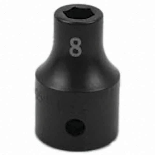 SK - Impact Socket - 1/2"DR 8MM IMPACT SOCKET - Industrial Tool & Supply